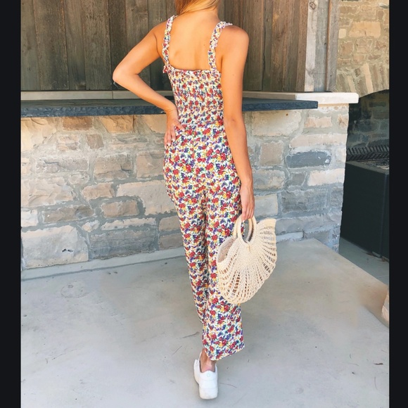 FAITHFULL THE BRAND Bernard Jumpsuit - Lumina Flor - Picture 2 of 5